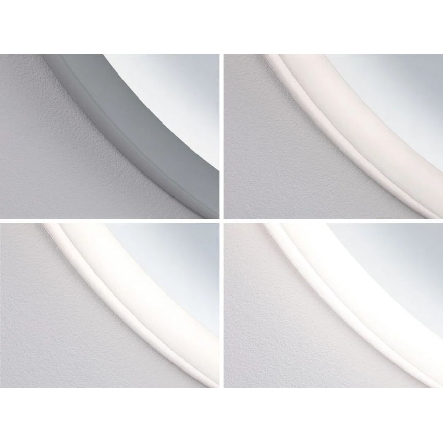 Paulmann 78952- LED/21W IP44 Miroir chauffant rétro-éclairé de salle de bain à intensité variable MIRA 230V
