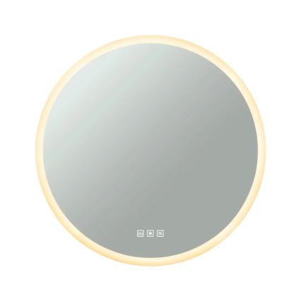 Paulmann 78952- LED/21W IP44 Miroir chauffant rétro-éclairé de salle de bain à intensité variable MIRA 230V