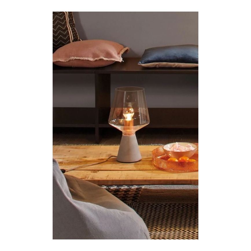 Paulmann 79665 - 1xE27/20W Lampada da tavolo NEORDIC YORIK 230V