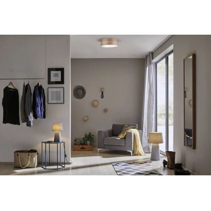 Paulmann 79687 - 3xE27/20W Plafonnier NEORDIC LISKA 230V noyer