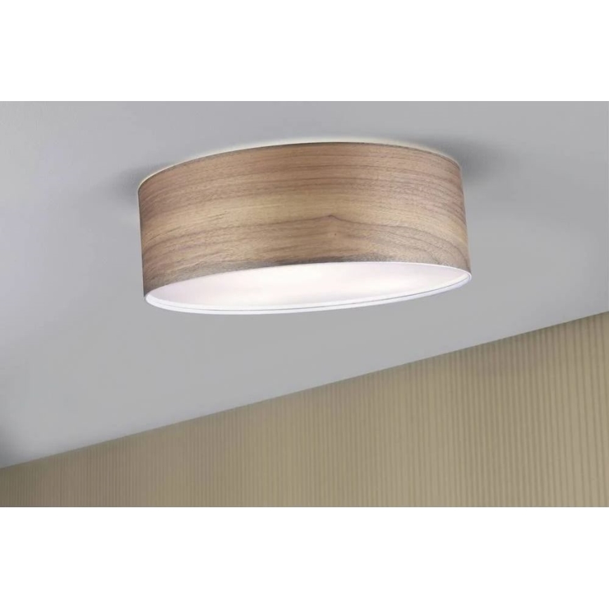 Paulmann 79687 - 3xE27/20W Plafonnier NEORDIC LISKA 230V noyer