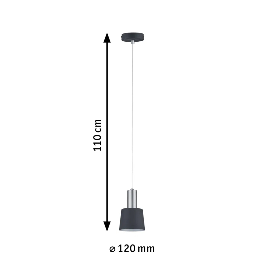 Paulmann 79691 - 1xE14/20W Suspension filaire NEORDIC HALDAR 230V