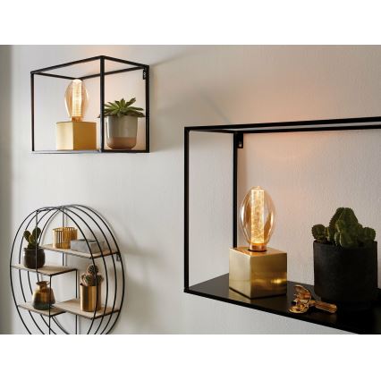Paulmann  79728 - 1xE27/20W Lampada da tavolo DILJA 230V