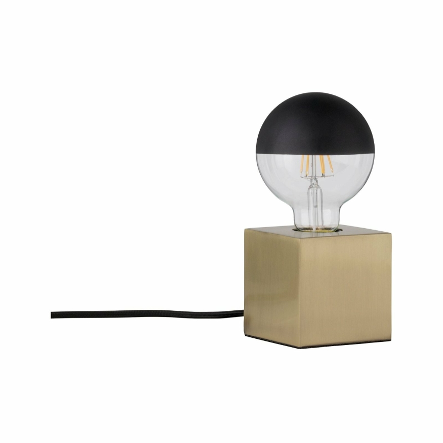 Paulmann  79728 - 1xE27/20W Lampada da tavolo DILJA 230V