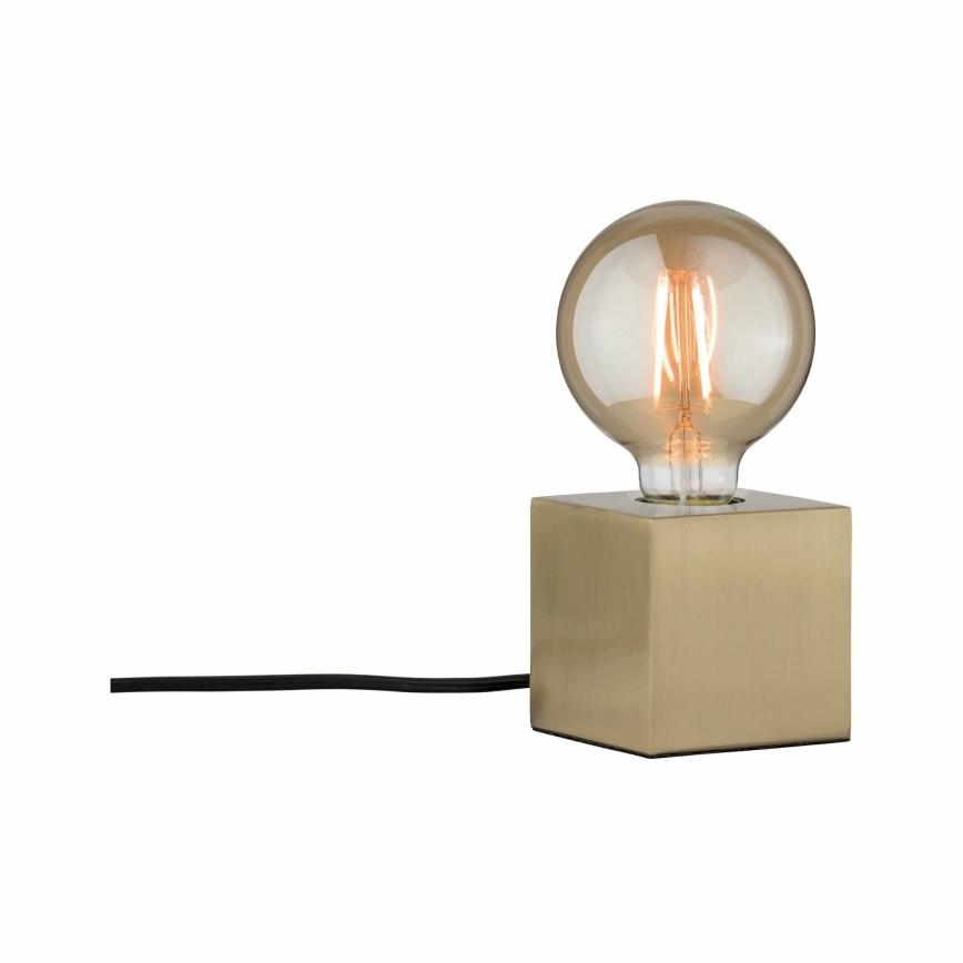 Paulmann  79728 - 1xE27/20W Lampada da tavolo DILJA 230V