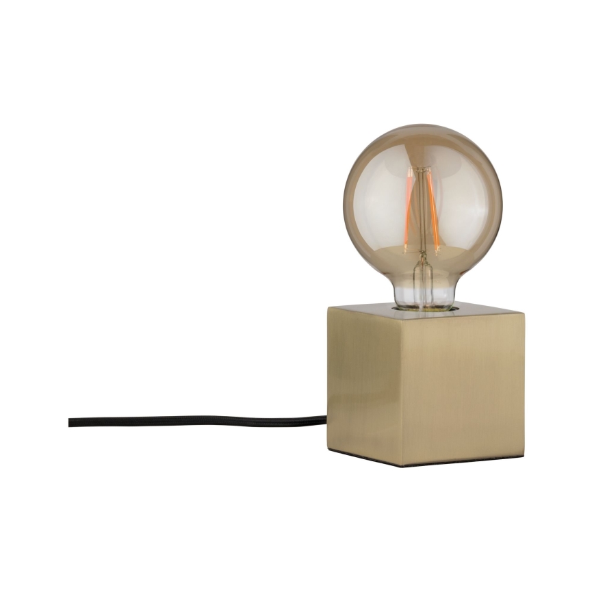 Paulmann  79728 - 1xE27/20W Lampada da tavolo DILJA 230V