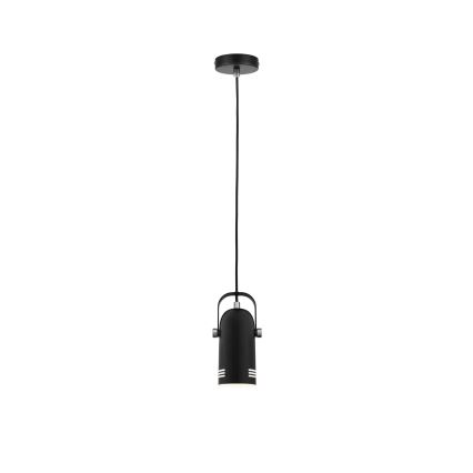 Paulmann 79766 - 1x E27/15W Pendelleuchte mit Kabelaufhängung LAVEA 230V schwarz