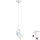Paulmann 79767 - LED 1xE27/8W Pendelleuchte an Kabel LAVEA 230V weiß