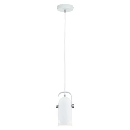 Paulmann 79767 - LED RGBW 1xE27/12W Pendelleuchte an Stahlseil LAVEA 230V weiß