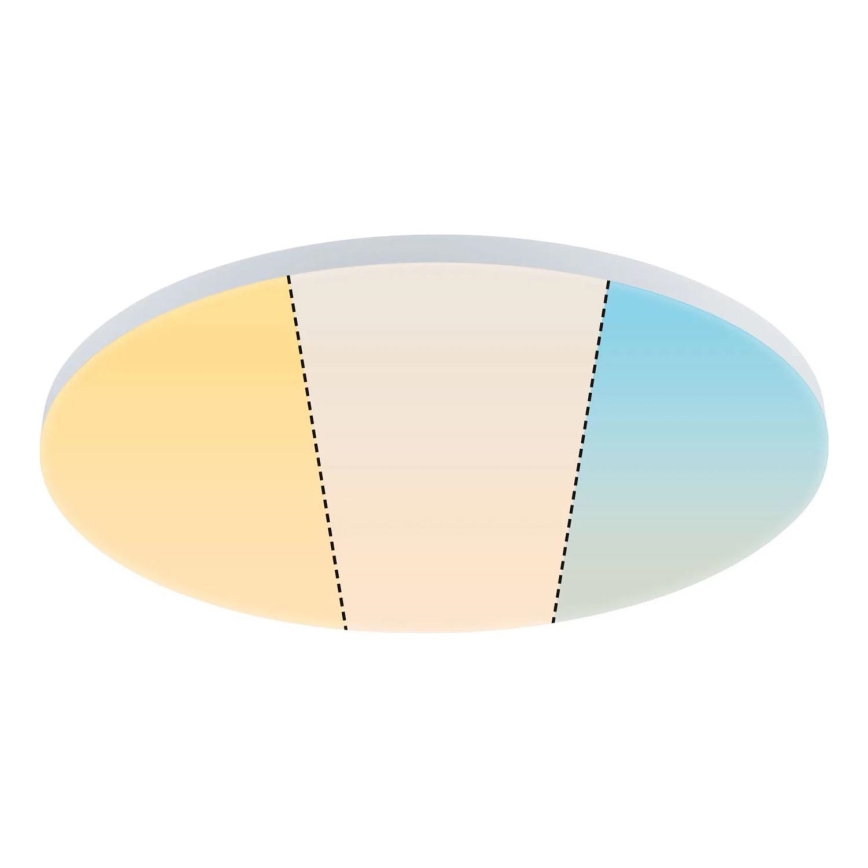 Paulmann 79894 - LED/38W Plafoniera VELORA 230V 3000/4000/6500K Ø 60 cm bianco