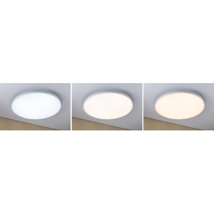 Paulmann 79894 - LED/38W Plafoniera VELORA 230V 3000/4000/6500K Ø 60 cm bianco