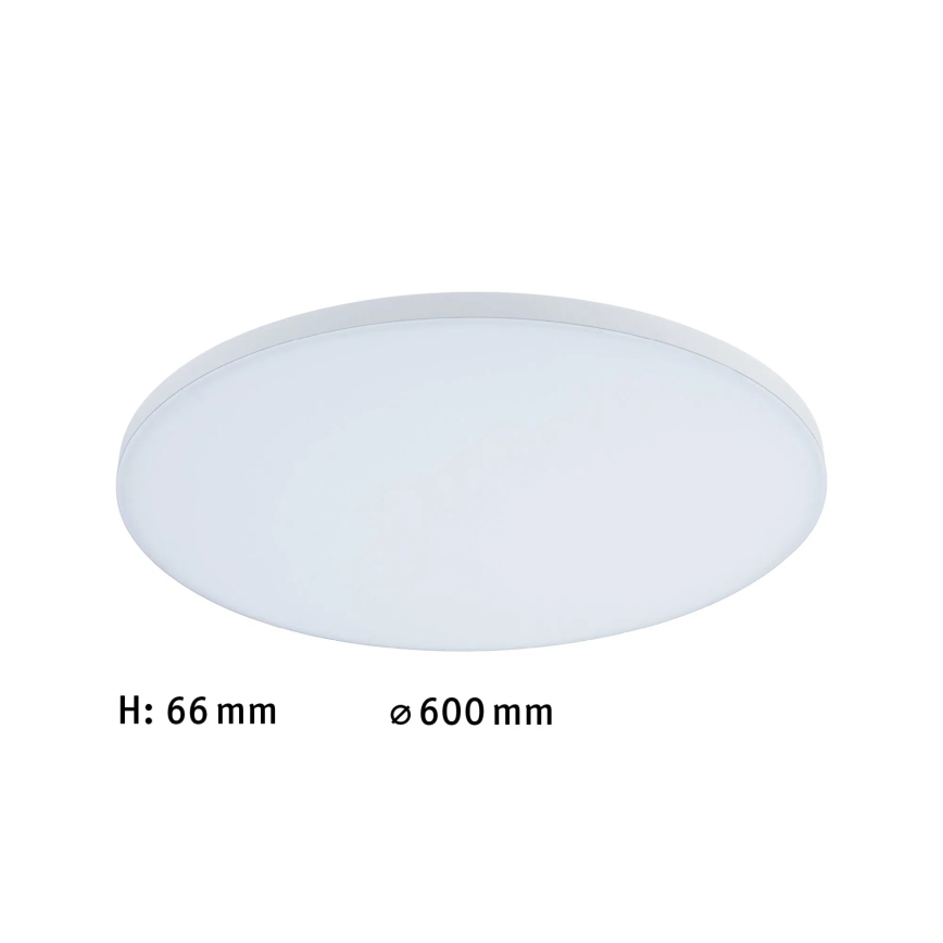 Paulmann 79894 - LED/38W Plafoniera VELORA 230V 3000/4000/6500K Ø 60 cm bianco
