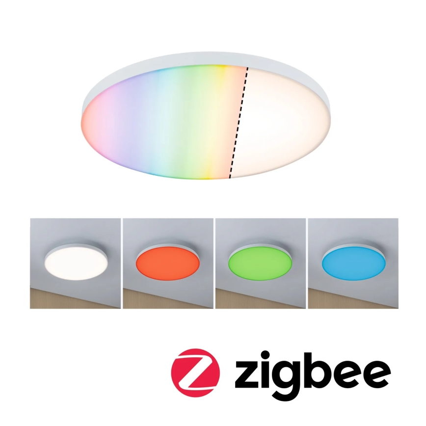 Paulmann 79897 - Lampada da soffitto dimmerabile LED RGBW/22W SMART VELORA 230V