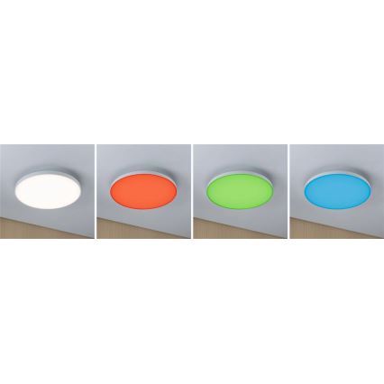 Paulmann 79897 - Lampada da soffitto dimmerabile LED RGBW/22W SMART VELORA 230V