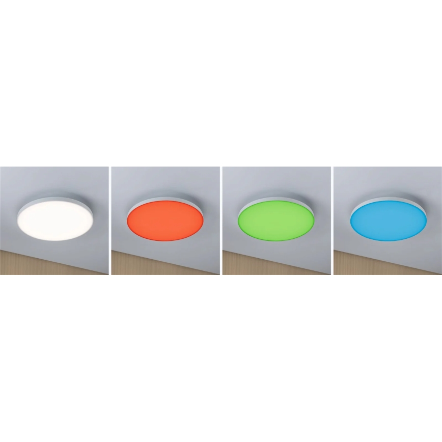 Paulmann 79897 - Lampada da soffitto dimmerabile LED RGBW/22W SMART VELORA 230V