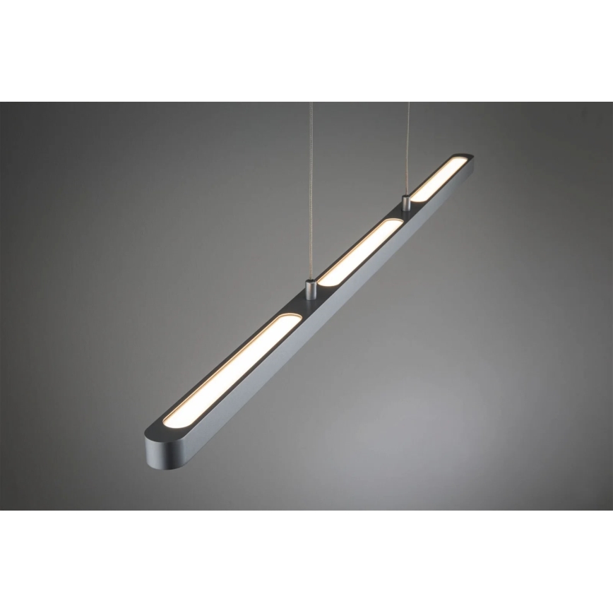 Paulmann 79900 - Suspension filaire à intensité variable LENTO 230V chrome mat - LED/42W