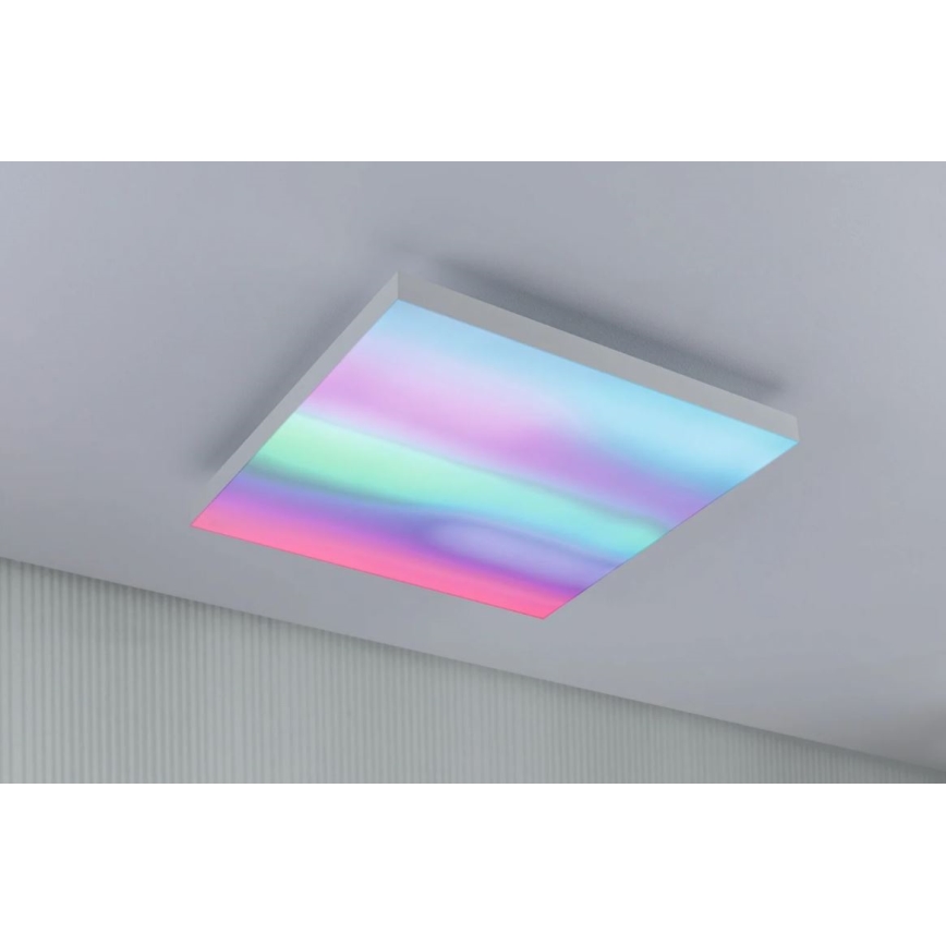 Paulmann 79905 - LED/19W RGBW Plafonnier à intensité variable VELORA 230V 3000-6500K + télécommande
