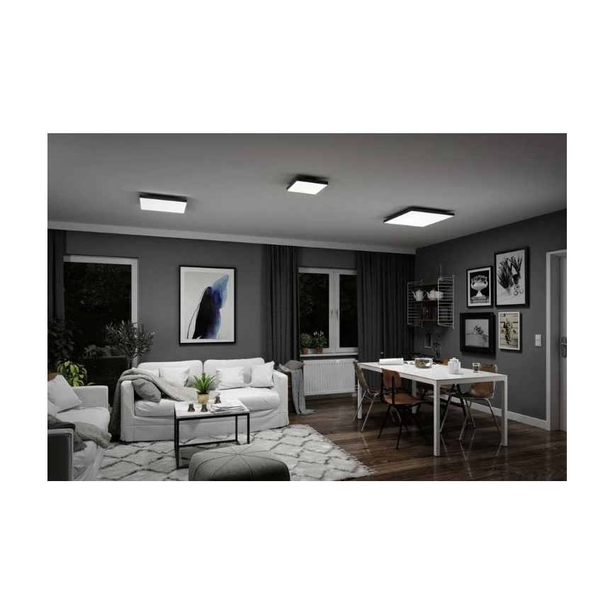 Paulmann 79909 - LED/31W Dimmbare RGBW-Deckenleuchte VELORA 230V 3000-6500K + Fernbedienung