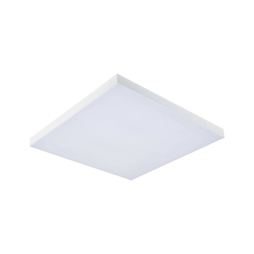 Paulmann 79910 - LED/31W RGBW Plafonnier dimmable LORIA 230V 3000-6500K 59,5x59,5 cm blanc + télécommande