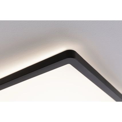 Paulmann 79920 - LED/11,2W dimmbares Panel ATRIA 230V 3000K 19x19 cm schwarz