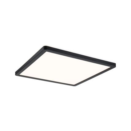 Paulmann 79921 - Panneau LED dimmable 16W ATRIA 230V 3000K 29,3x29,3 cm noir