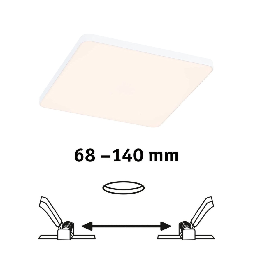 Paulmann 79948 - LED/12W IP44 Lampada da incasso dimmerabile per bagno VARIFIT 230V