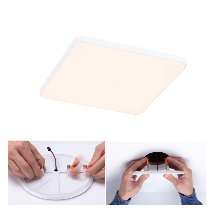 Paulmann 79948 - Luminaire encastré LED VARIFIT 12 W pour salle de bains, IP44, dimmable, 230 V