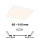Paulmann 79948 - Luminaire encastré LED VARIFIT 12 W pour salle de bains, IP44, dimmable, 230 V