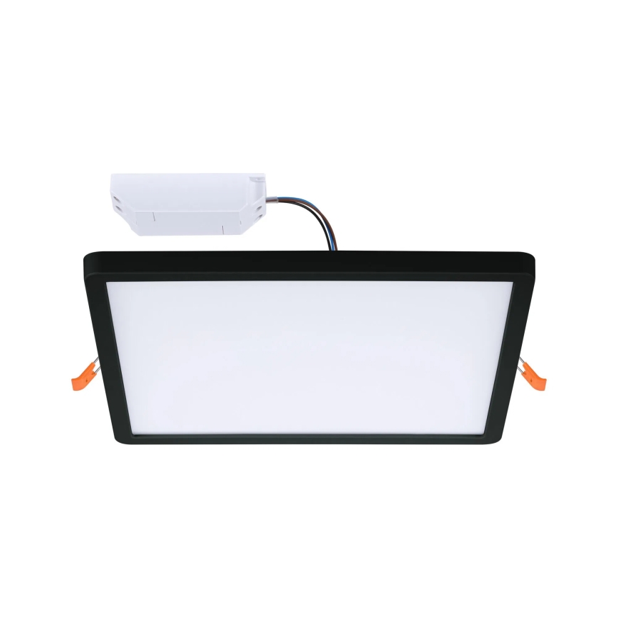 Paulmann 79967 - LED/16W IP44 Lampada da incasso dimmerabile per bagno AREO 230V 23x23 cm nera