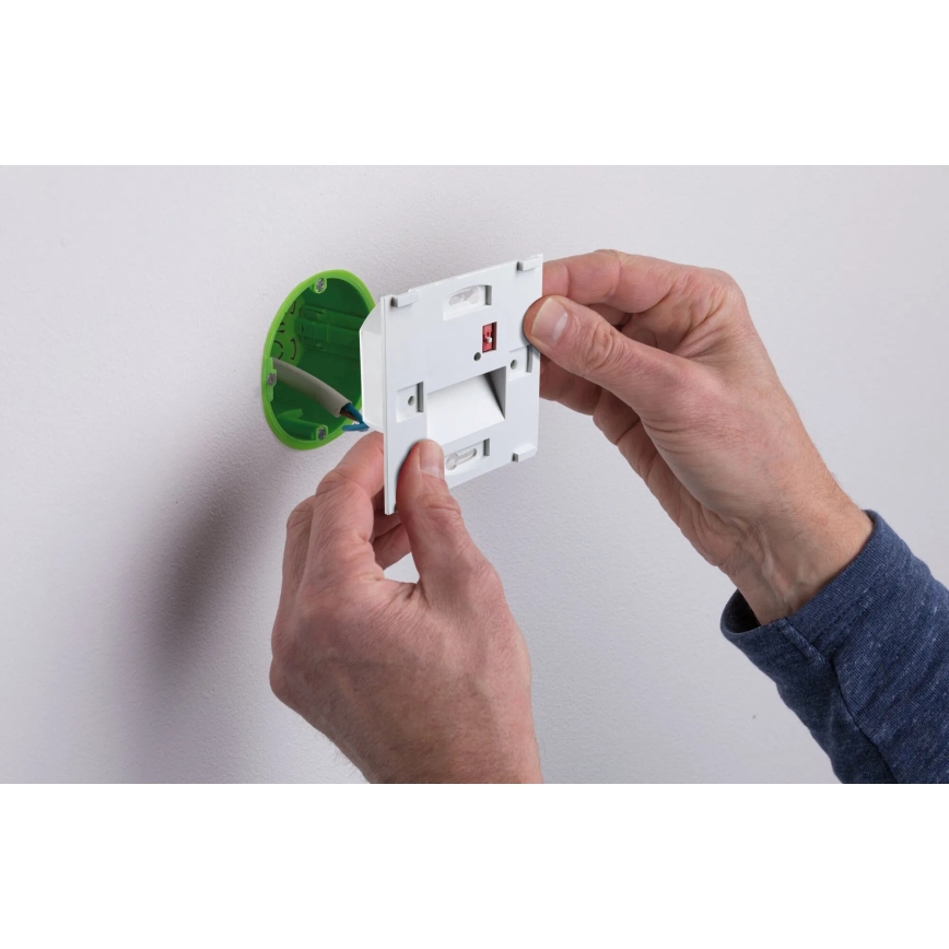 Paulmann 79999 - Spot d'escalier LED/1W TSARO 230V Follow/blanc