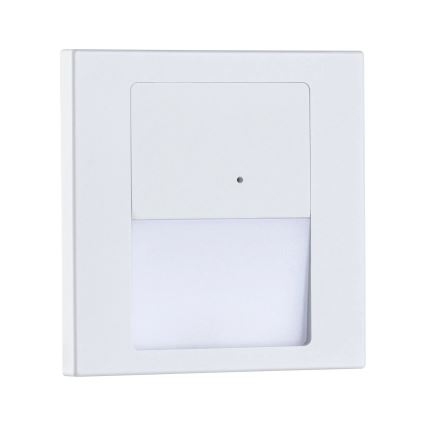 Paulmann 80002 - LED/1W Treppenleuchte mit Sensor TSARO 230V Lead/weiß