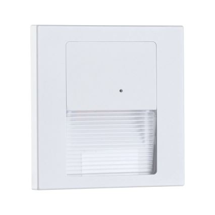 Paulmann 80002 - LED/1W Treppenleuchte mit Sensor TSARO 230V Lead/weiß