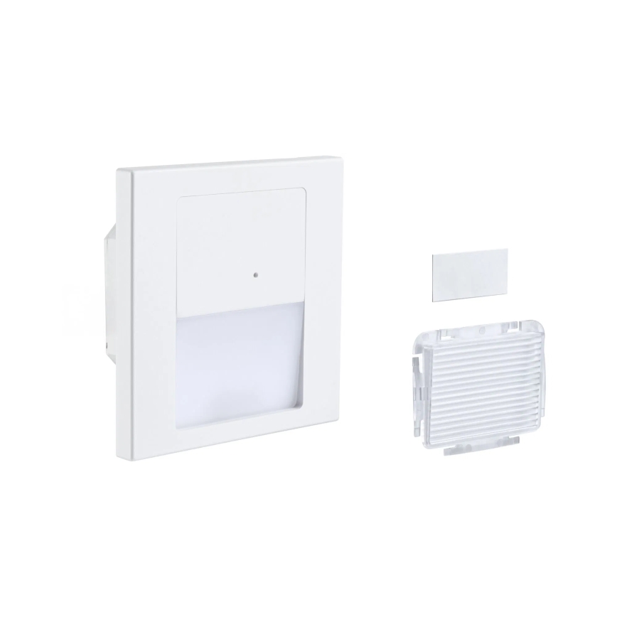 Paulmann 80002 - Spot d'escalier avec détecteur LED/1W TSARO 230V Lead/blanc