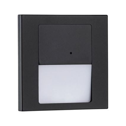 Paulmann 80004 - Spot d'escalier avec détecteur LED/1W TSARO 230V Lead/noir