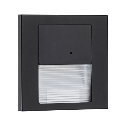 Paulmann 80004 - Spot d'escalier avec détecteur LED/1W TSARO 230V Lead/noir