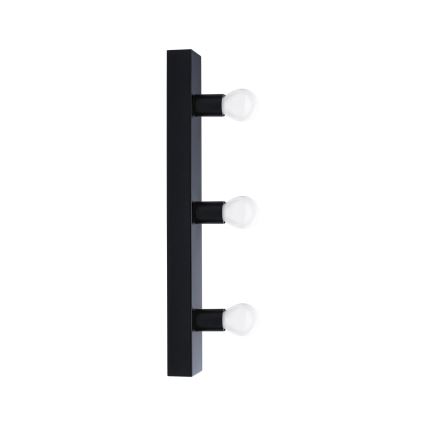 Paulmann 80097 - 3xE14/40W IP44 Éclairage de miroir salle de bain REGULA 230V noir