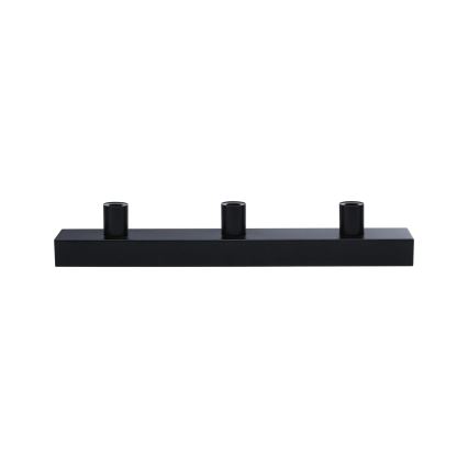 Paulmann 80097 - 3xE14/40W IP44 Éclairage de miroir salle de bain REGULA 230V noir