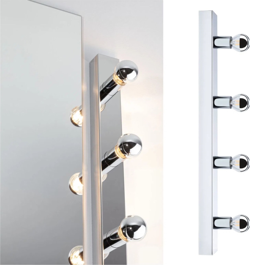 Paulmann 80098 - 4xE14/40W IP44 Lampada per specchio da bagno REGULA 230V cromo lucido