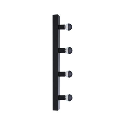 Paulmann 80099 - 4xE14/40W IP44 Éclairage de miroir salle de bain REGULA 230V noir