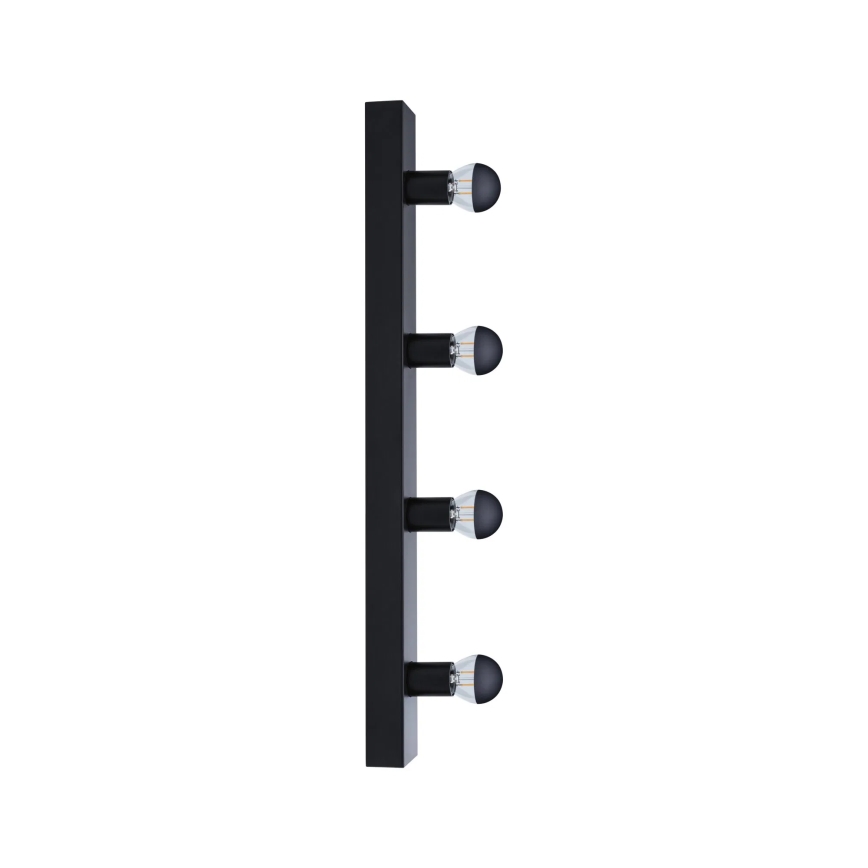 Paulmann 80099 - 4xE14/40W IP44 Éclairage de miroir salle de bain REGULA 230V noir