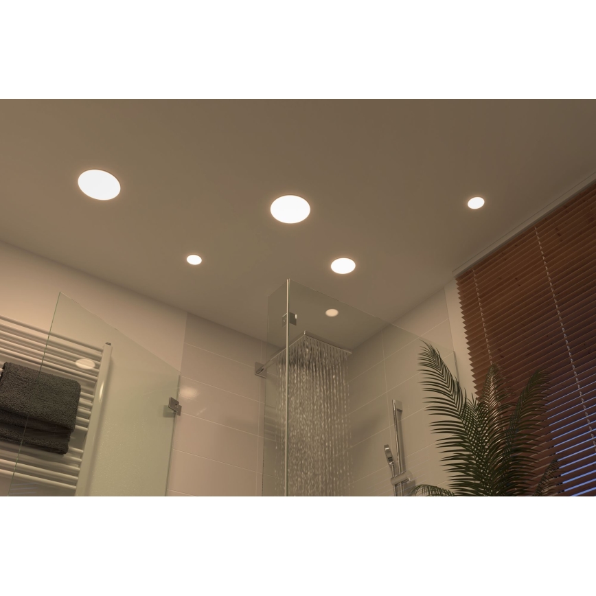 Paulmann 92392 - LED/17,5W IP44 Badezimmereinbauleuchte VARIFIT 230V