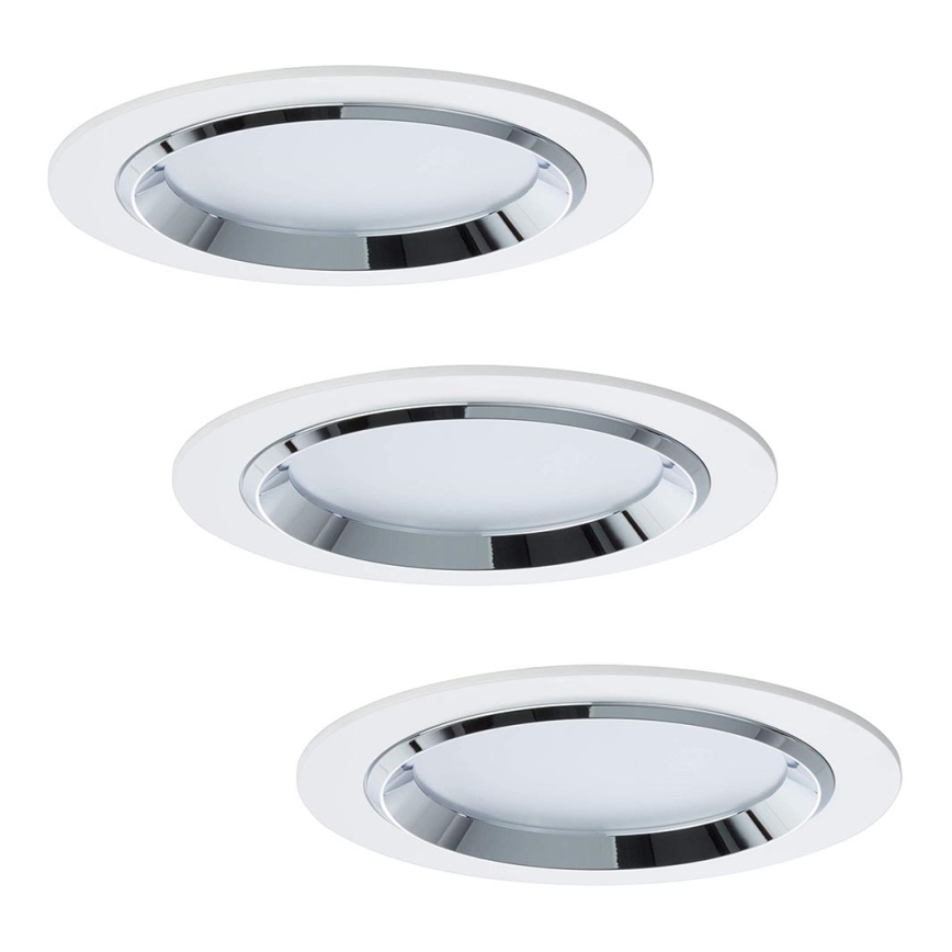Paulmann 92693 - LOT 3xLED/8W Spot encastrable à intensité variable PREMIUM LINE 230