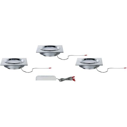 Paulmann 92696 - SET 3xLED/8W Lampada da incasso dimmerabile DICE 230V