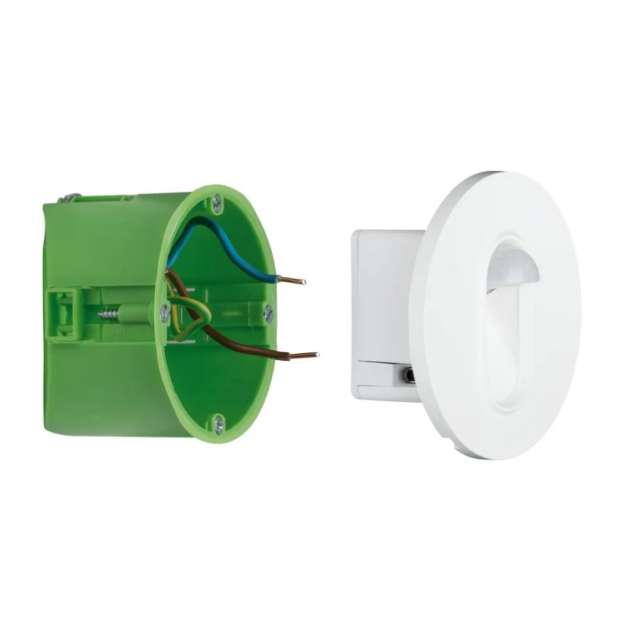 Paulmann 92925 - LED/2,7W Spot d'escalier avec détecteur WAND 230V 2700K