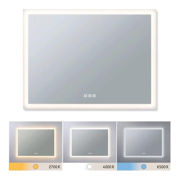 Paulmann 93013 - LED/22W IP44 Dimmerabile bagno riscaldato specchio con un retroilluminazione 230V  2700/4000/6500K