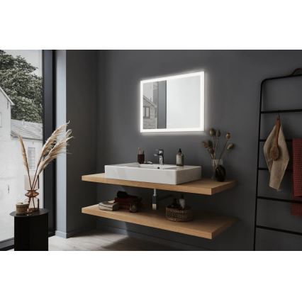 Paulmann 93013 - LED/22W IP44 Dimmerabile bagno riscaldato specchio con un retroilluminazione 230V  2700/4000/6500K