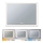Paulmann 93013 - LED/22W IP44 Miroir chauffant de salle de bain à intensité variable avec rétro-éclairage 230V 2700/4000/6500K
