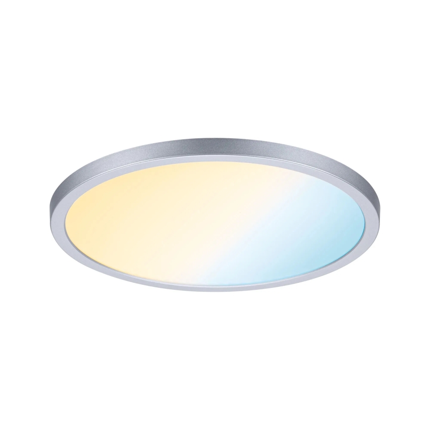 Paulmann 93046 - LED/16W IP44 dimmbar Badezimmer-Einbauleuchte AREO 230V 3000-6500K Ø 23 cm mattchrom