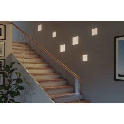 Paulmann 93060 - LED/16W IP44 Dimmerabile plafoniera da incasso per bagno AREO 230V 23x23 cm bianca