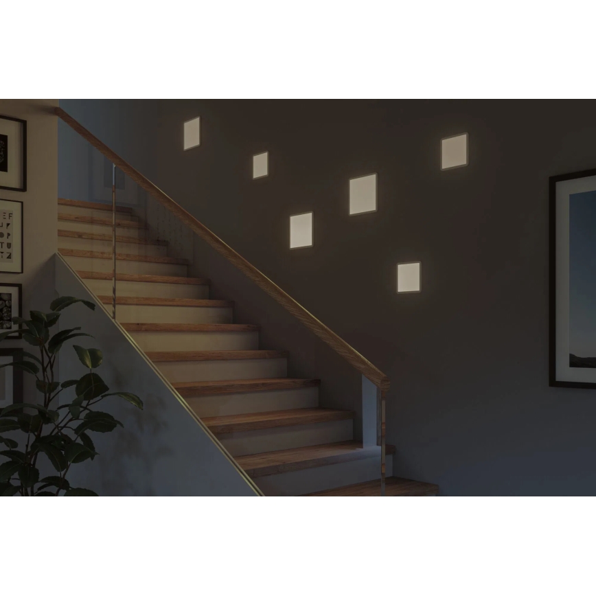 Paulmann 93060 - LED/16W IP44 Dimmerabile plafoniera da incasso per bagno AREO 230V 23x23 cm bianca